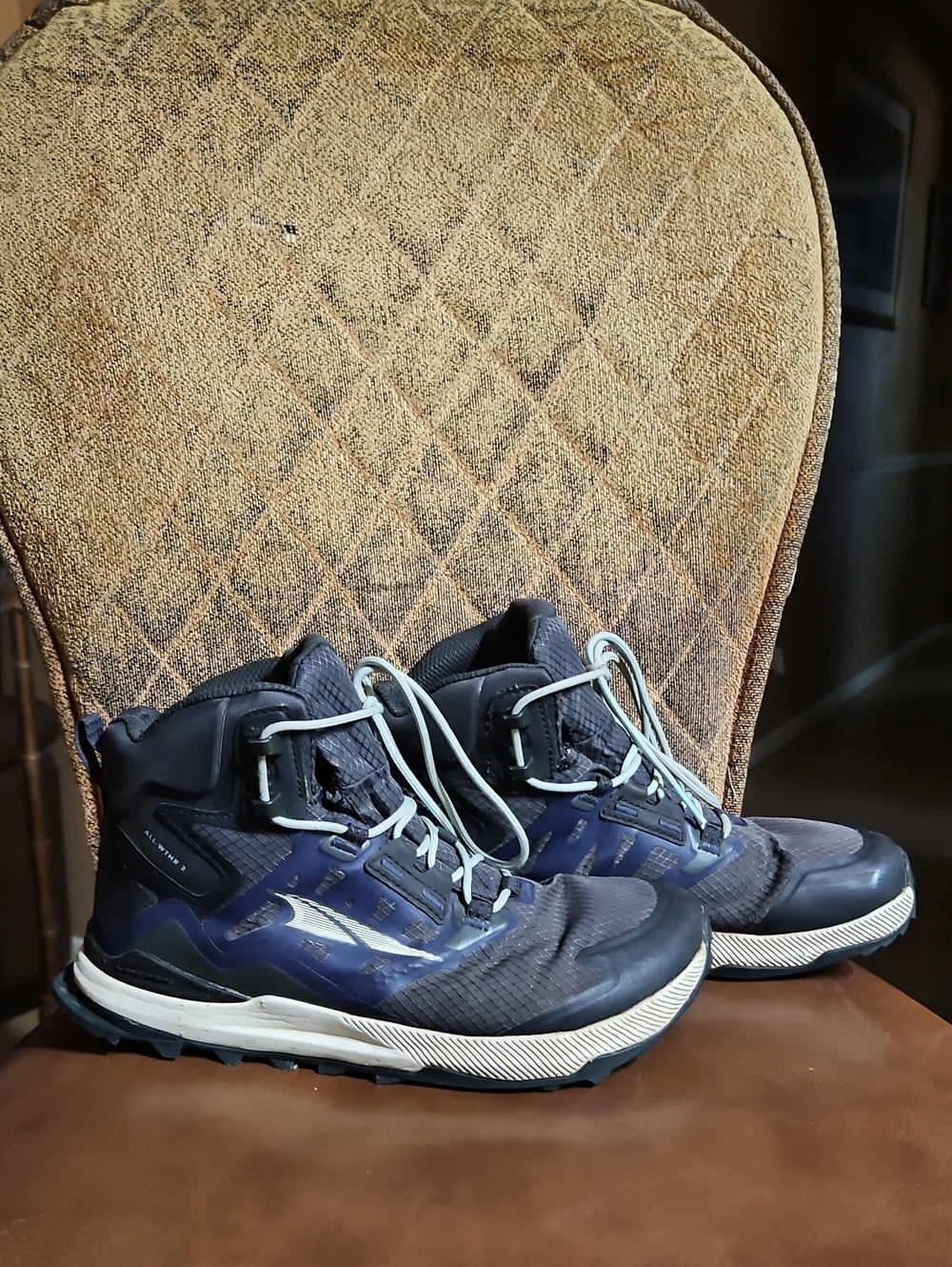 Altra Lone Peak All-WTHR Mid 2 Lace Up Hiking Trail Boots Sneakers Running Shoes